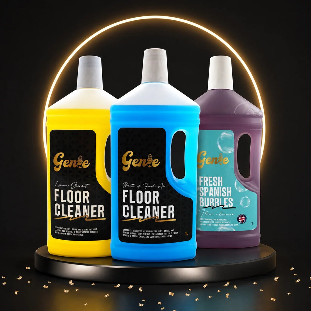 Genie Concentrated Floor Cleaner – 3 Fresh Fragrances