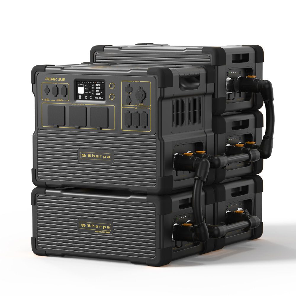 Sherpa PEAK 3.6 – High-Capacity Portable Power Station