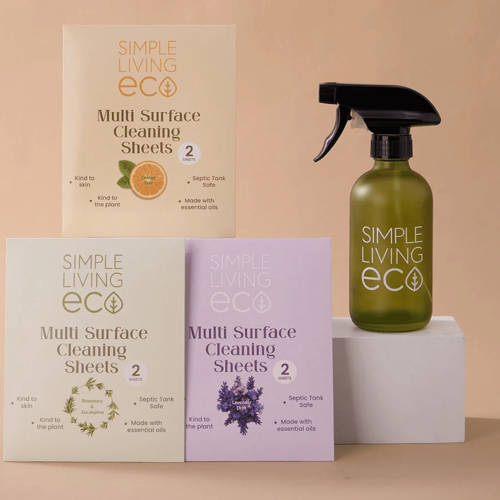 Simple Living Eco Cleaning & Laundry Starter Kit
