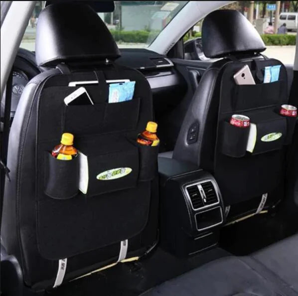 Car Seat Back Organizer with Foldable Table